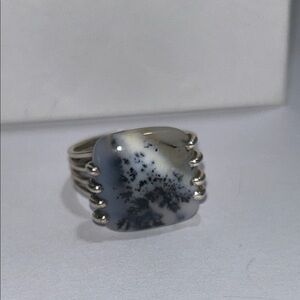 Black Star Opal Ring SIZE 10